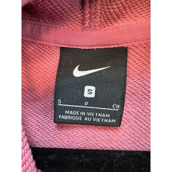 Nike Womens Full-Zip Hoodie Jacket Small Pink Logo - Picture 2 of 12